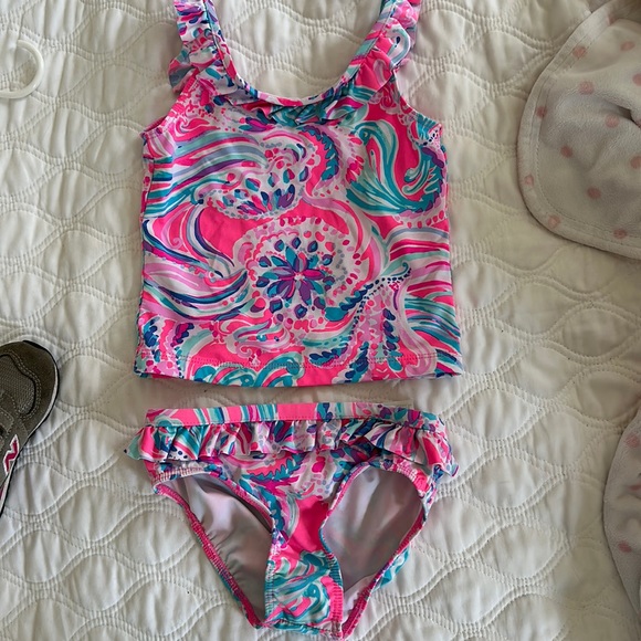Lilly Pulitzer Swim Girls Lilly Pulitzer Bathing Suit In Excellent